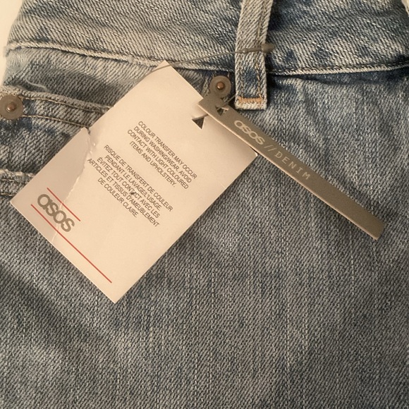 ASOS Jean Shorts, Sz 8 NWT - Picture 2 of 4